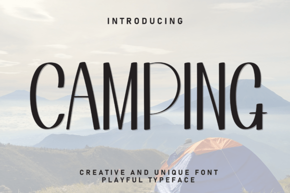 Camping Season Calls for Creative Typography