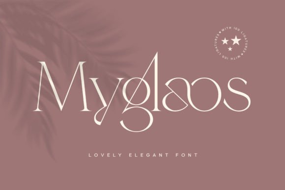 Discover Myglaos — A Serif Font Built for Elegant Branding