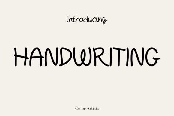 Handwriting Font: Add Personal Charm to Your Designs