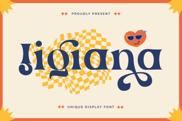 Jigiana Font – A Creative Display Typeface Worth Exploring
